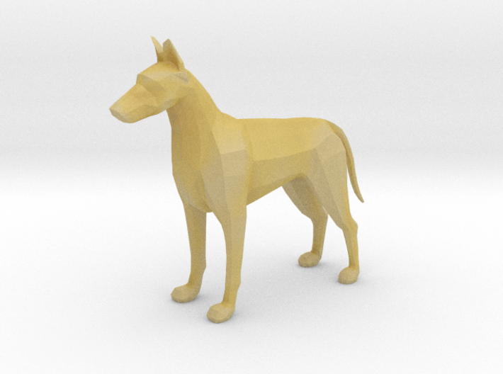 Dog With Tail 3d printed