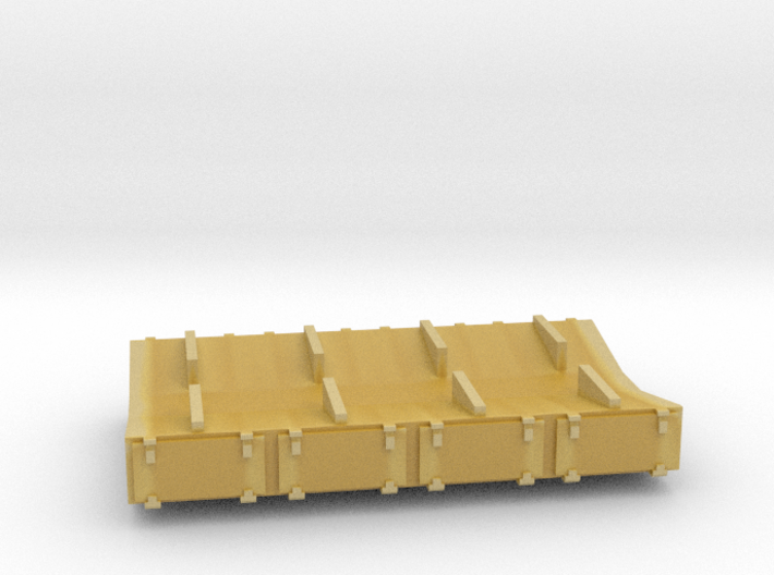 PRR 3 ton Ice Bunker/Sump (1/160) 3d printed 