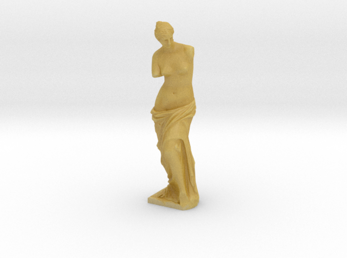 Venus de Milo (1:120) 3d printed 