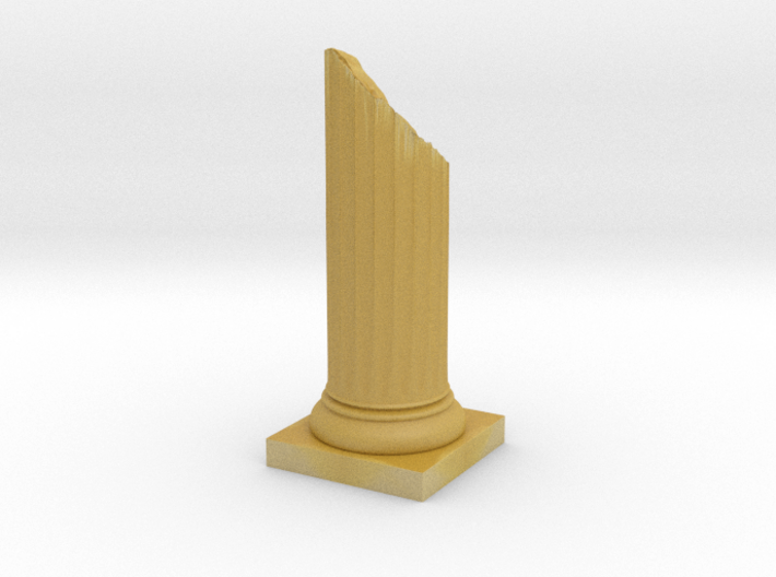 Pillar Broken Bottom Variation 01 Lrg 3d printed