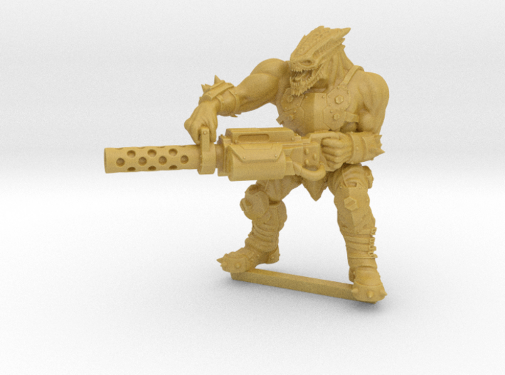 Kelk Hunter with Shredder Cannon  3d printed 