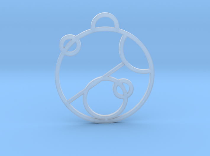 Love In Gallifreyan 3d printed