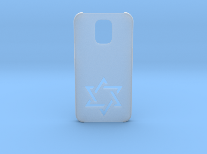 Samsung Galaxy S5 Case: Israëli Star 3d printed