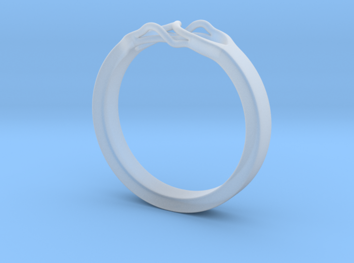 Roots Ring (28mm / 1,1inch inner diameter) 3d printed