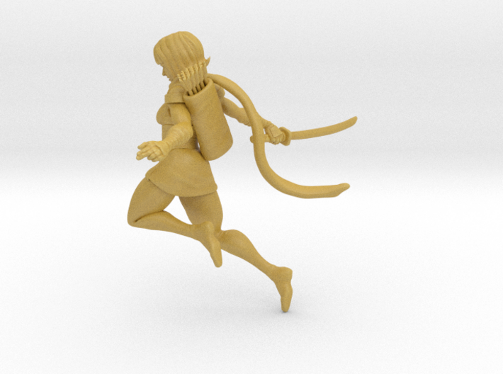 Ninja girl no base 3d printed
