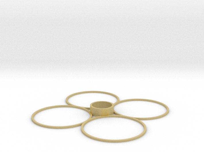 Cheerson CX-10 Quadcopter Prop Guards 3d printed