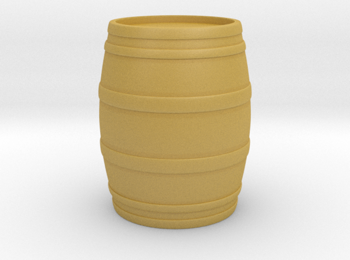 Tabletop: Basic Barrel 3d printed