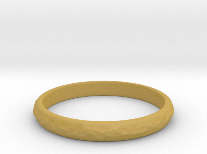 wave ring(size = USA 5.5) 3d printed