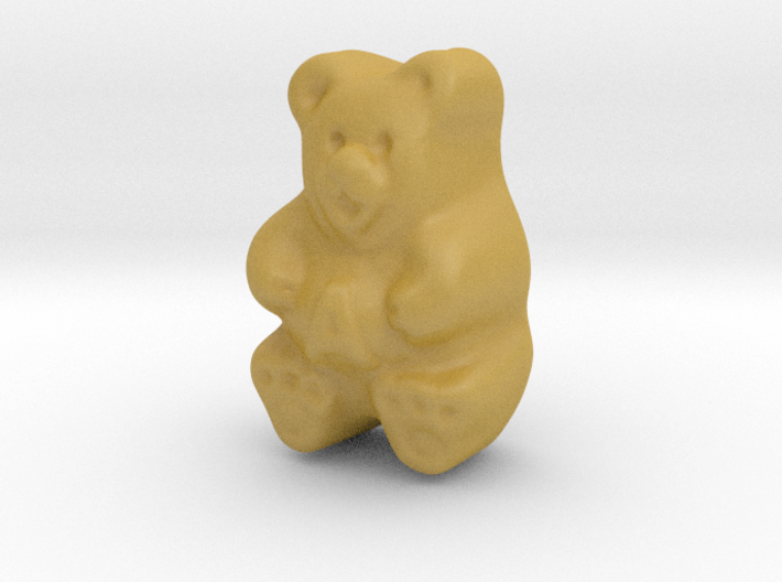 Gummy Bear Actual Size 3d printed
