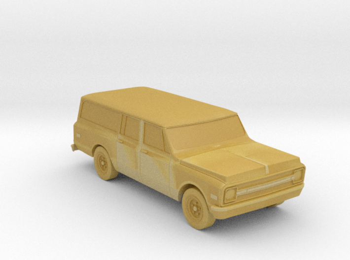 1969 - 1971 Chevy Suburban HO scale 3d printed 