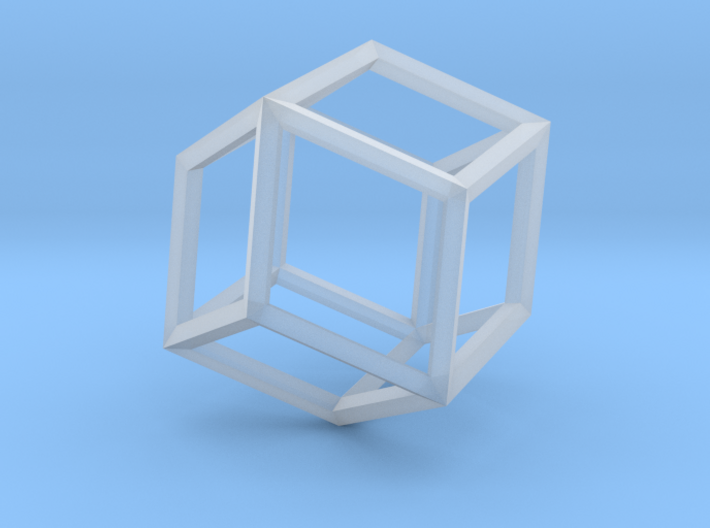 Rhombic Dodecahedron(Leonardo-style model) 3d printed