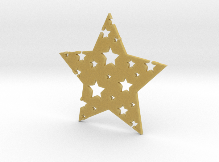 Funky Star 3d printed