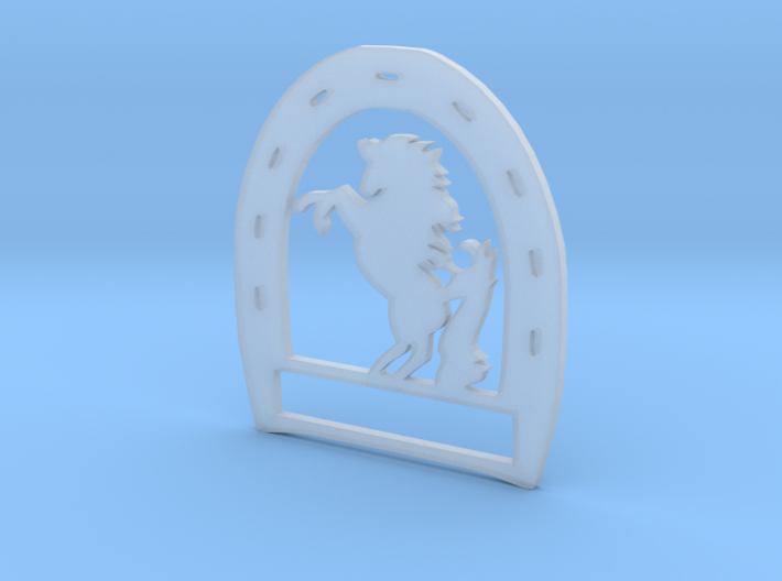 Horseshoe Pendant 3d printed