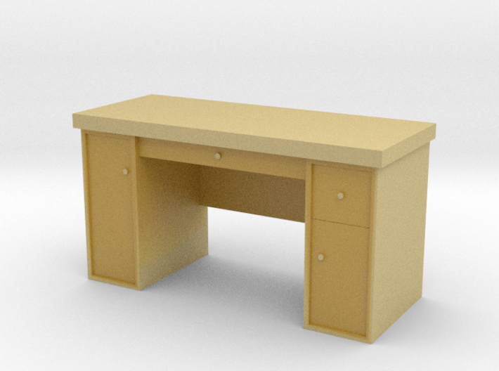 1:35 Scale Desk  3d printed 