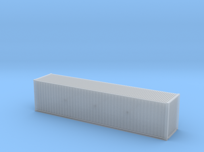 40' Hi Cube ISO Container (N Gauge 1:148) 3d printed