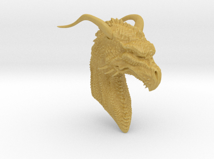 Dragon Bust 3d printed 