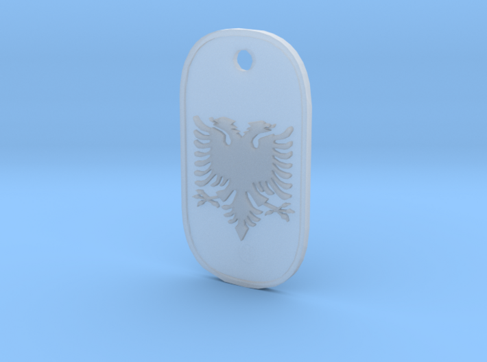 Albanian Pendant 3d printed