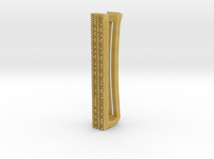 Binary Tie Bar 4cm 3d printed