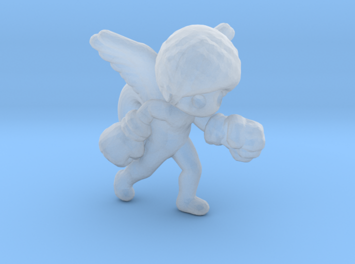 Afro Angel 3d printed