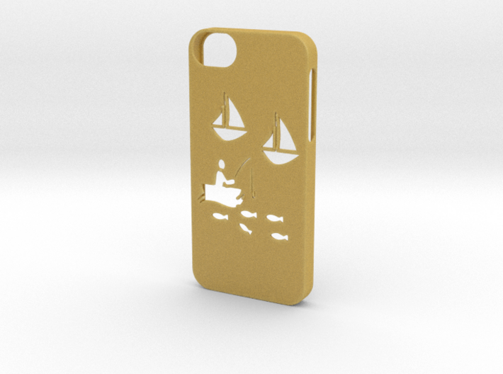 Iphone 5/5s fishing case 3d printed