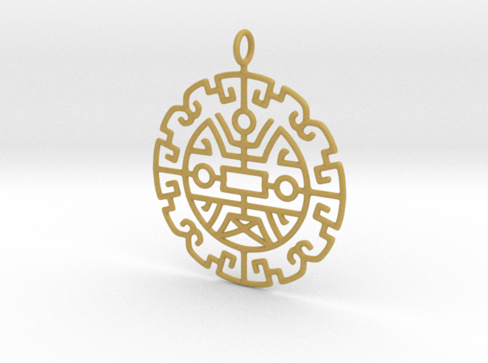 Chinese lucky pattern 3d printed