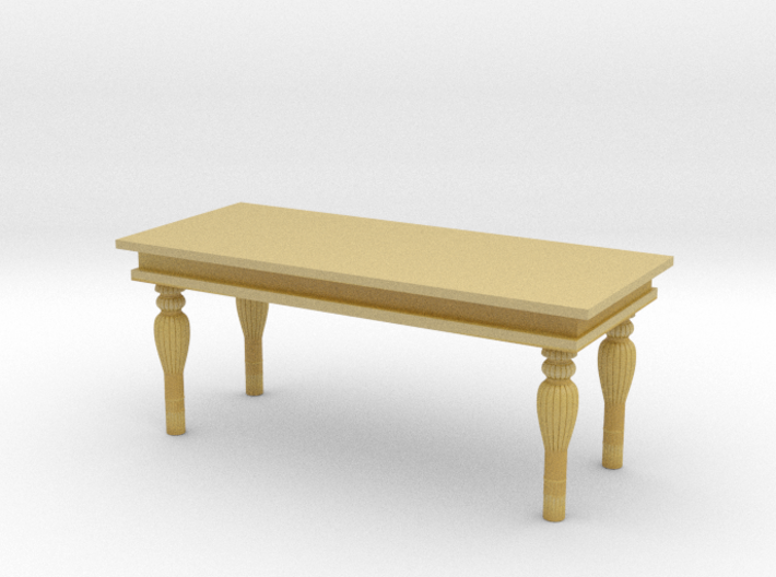 Miniature 1:48 Marble Table 3d printed