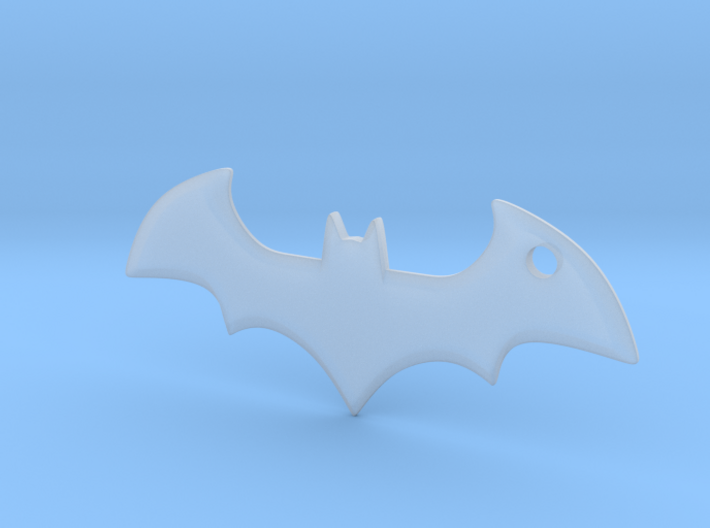 Batman logo keychain 3d printed