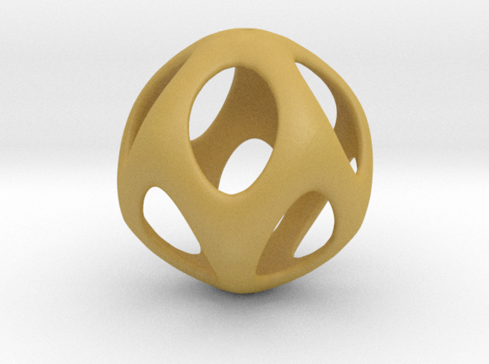 Iron Rhino - Iso Sphere 2 - Basic Pendant 3d printed