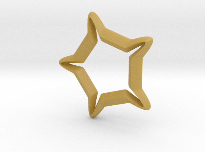 Star In A Star Sci-fi Smooth 3d printed