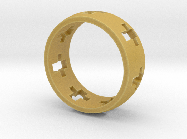 Cross Ring 3d printed