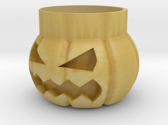 Halloween Pumpkin Glass New 3d printed