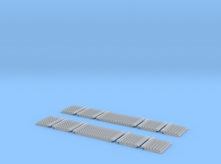 Polymer Anti-trespass Panels (Streamline) 3d printed