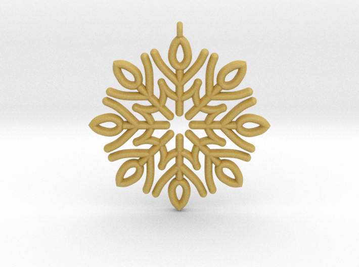 Classic Snowflake 3d printed