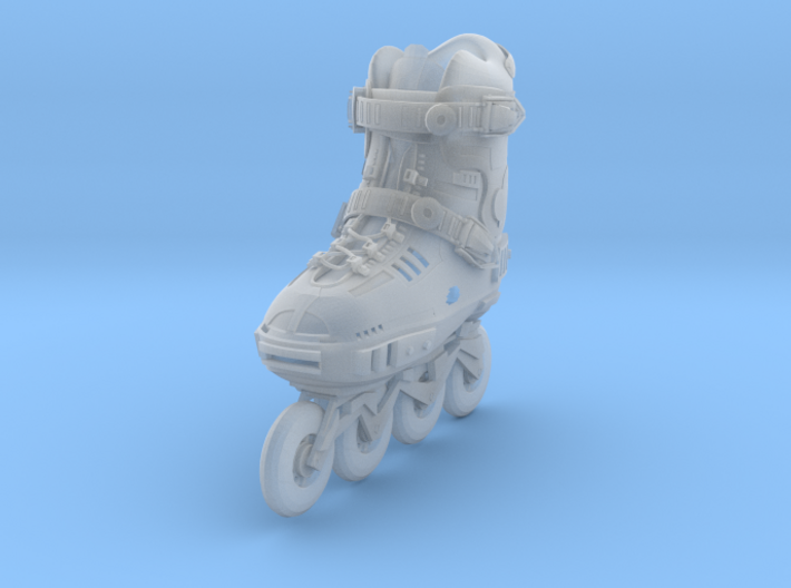 Free Style Roller Skate, heavily detailed 3d printed