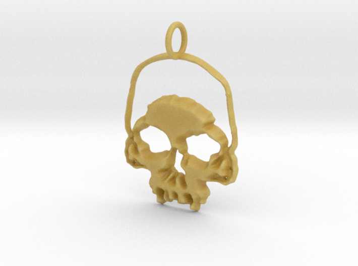 Skull Light Pendant 3d printed