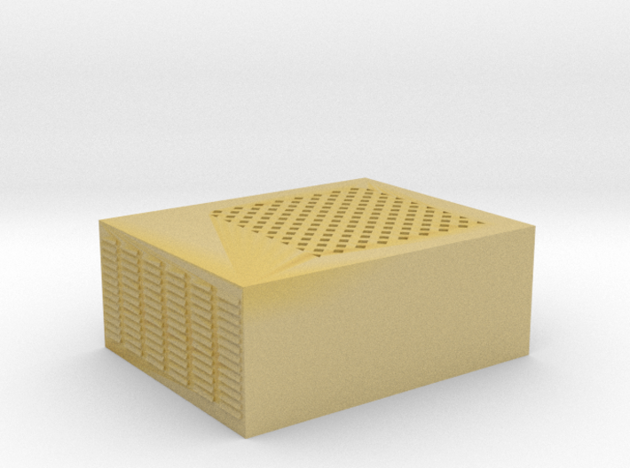 Roof AC Unit (HO Scale) 3d printed