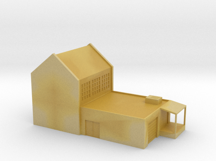 Small Factory (HO Scale) 3d printed