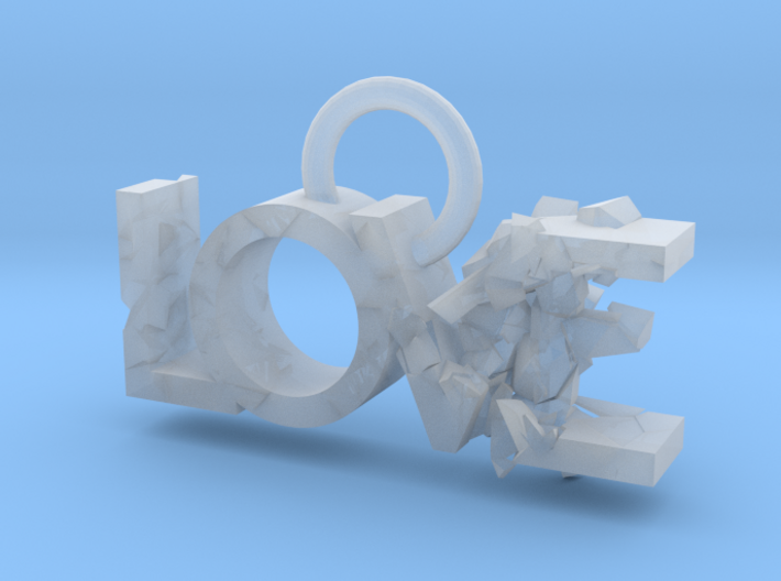 Broken Love 3d printed