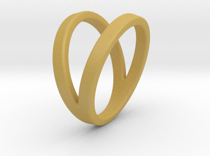 Split Ring Size US 8 3d printed