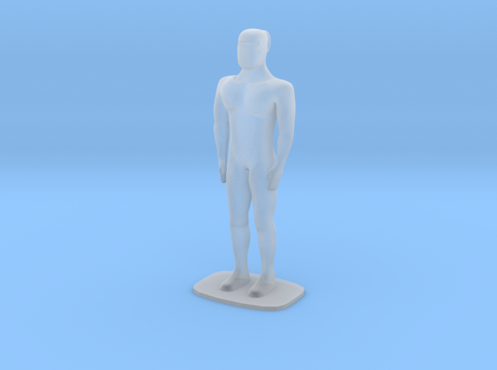 Humanoid Robot Gort Likeness 7 3d printed