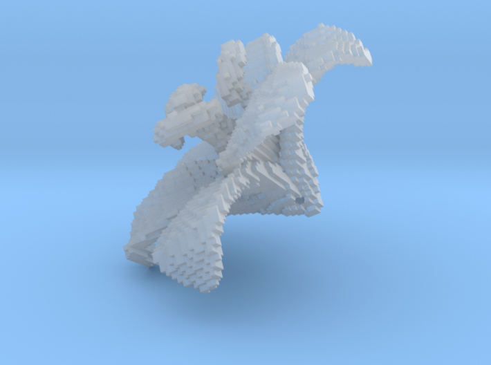 Lily Flower 1 Block - L 3d printed