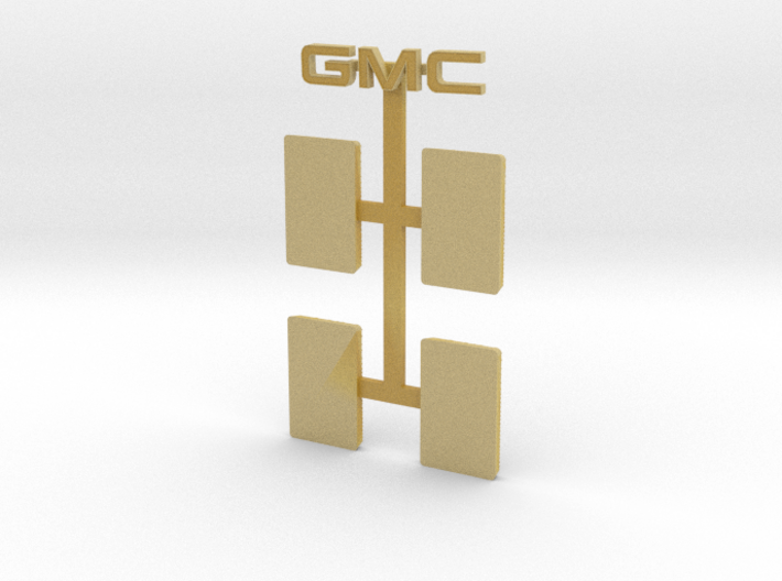 1982 GMC Grille For Tamiya Clodbuster (4/4) 3d printed 