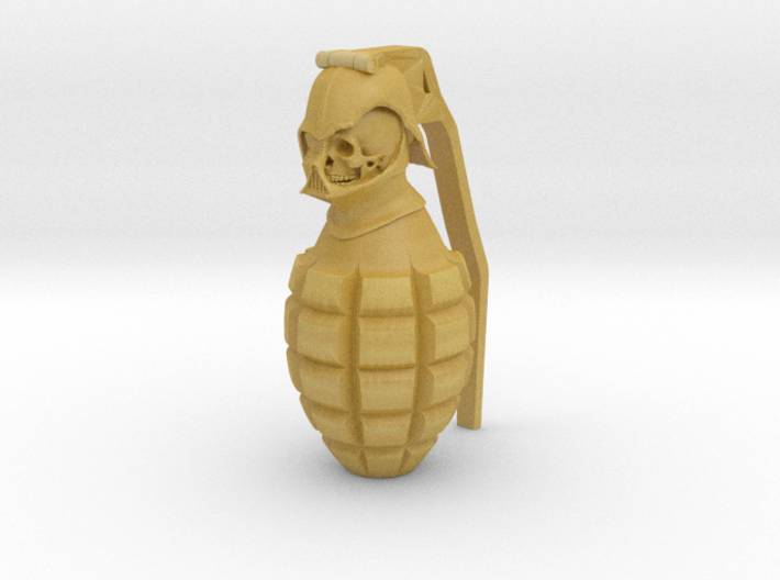 Vader Grenade in Frost Ultra 3d printed 