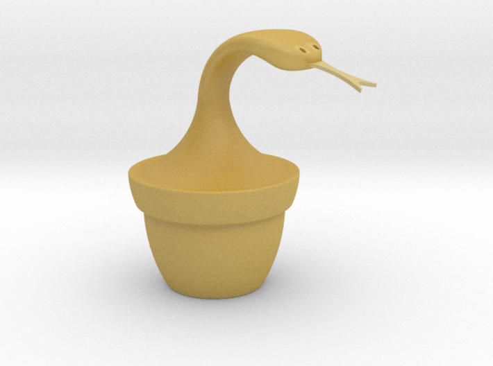Snake Potted 3d printed 