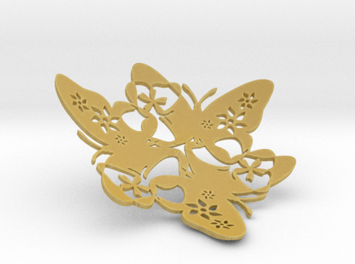 Butterfly Bowl 1 - d=12cm 3d printed
