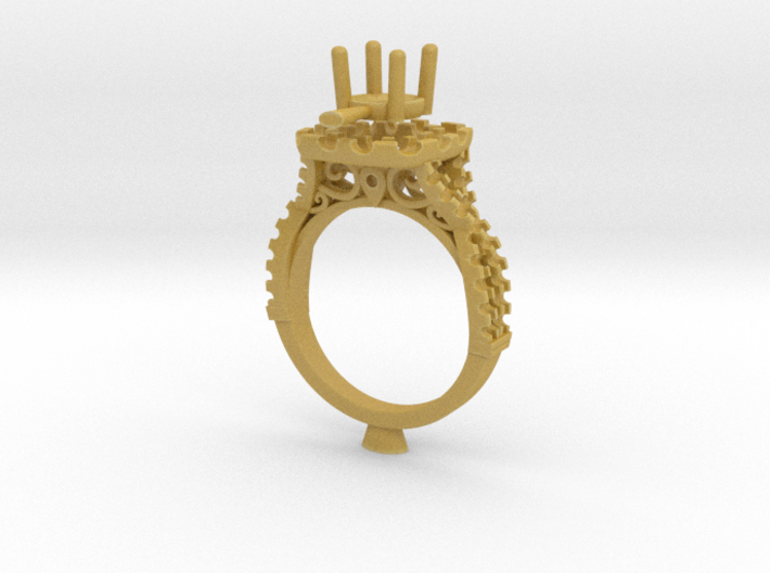 MP1-7815 - Engagement Ring 3d printed