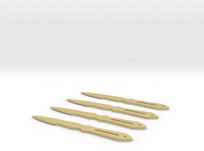 ARROW - Arsenal's UC0926 Throwing Knives (1:6) 3d printed 