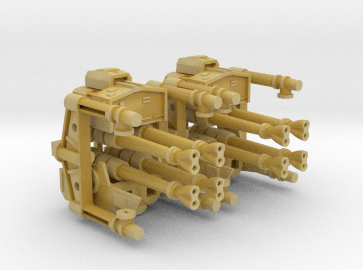deAgo Laser Cannon FiberOptics V3 2x 3d printed 