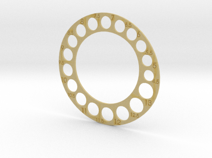 Ring Gauge Usa 3d printed