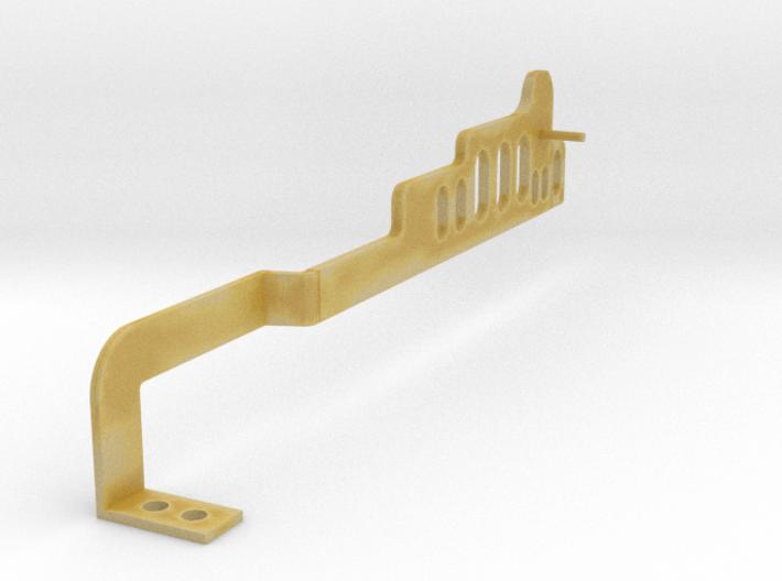 Side wall for Drop-on Jankó Piano Adaptor 3d printed